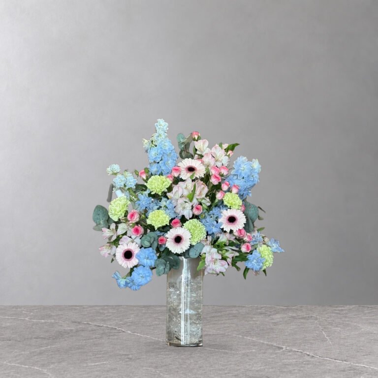 Vase Arrangement For Baby Boy